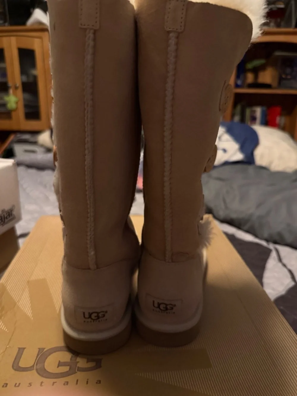 Tall Button Up Ugg Boots